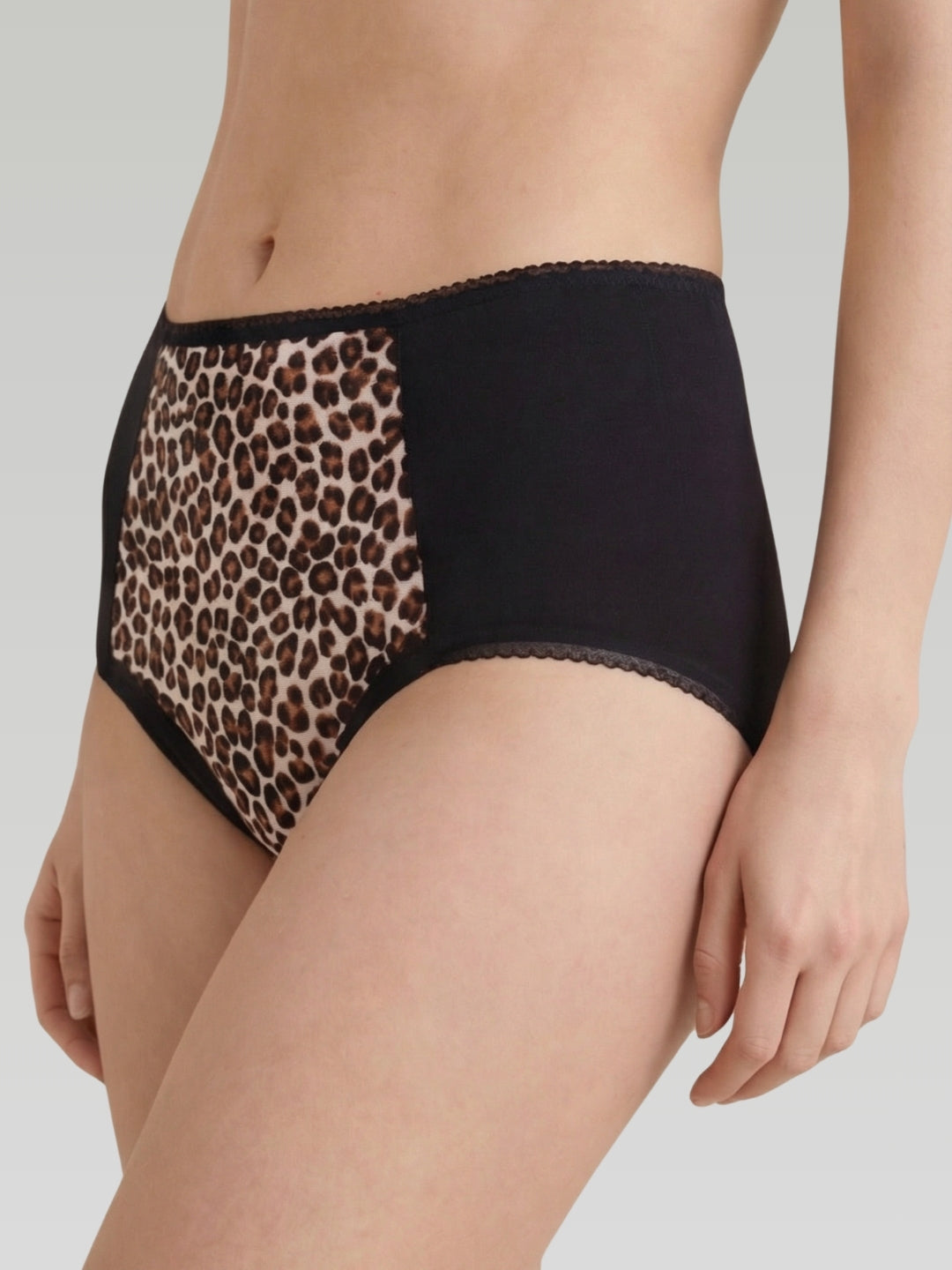 Leopard High-Waist Brief