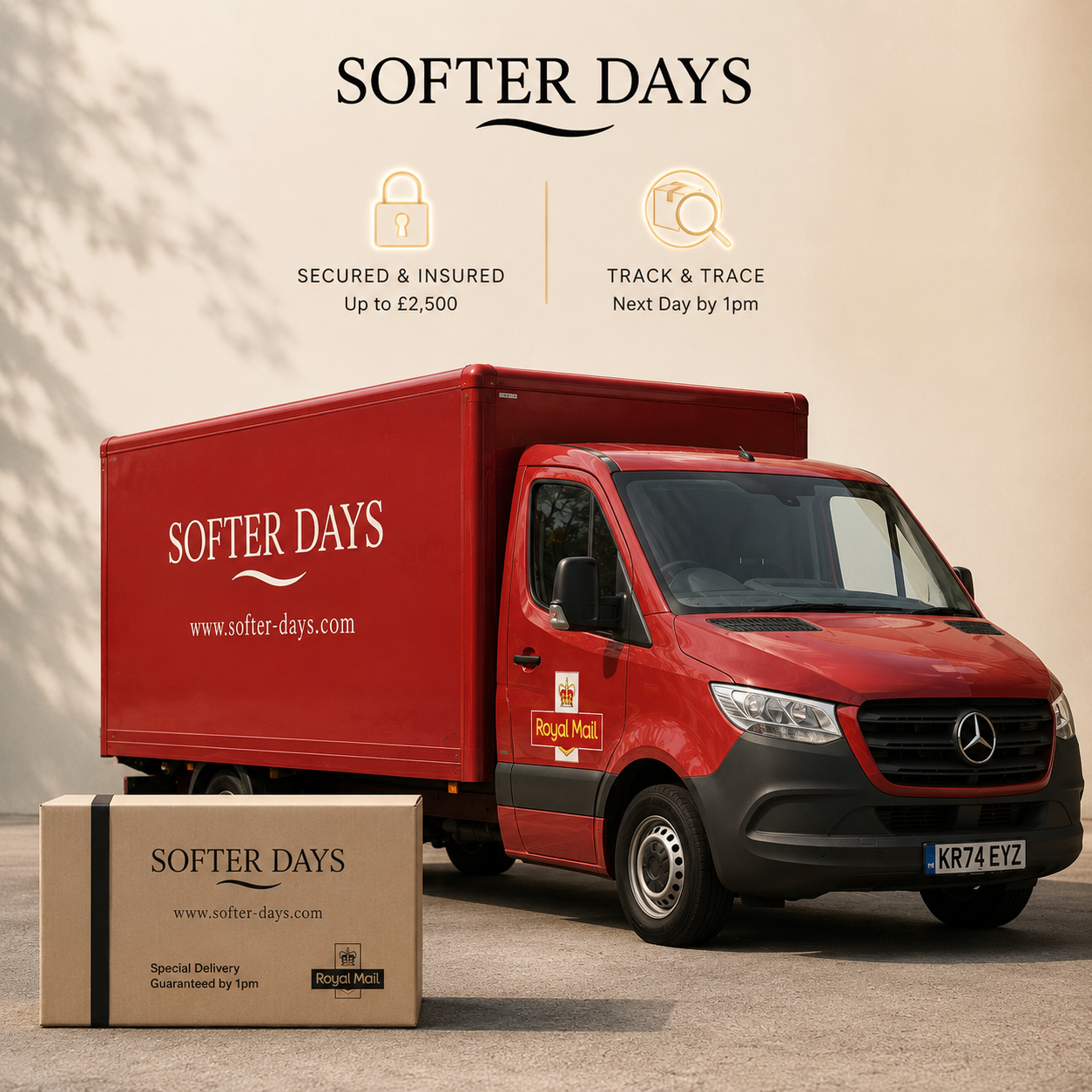 Royal Mail Special Delivery + Track and Trace