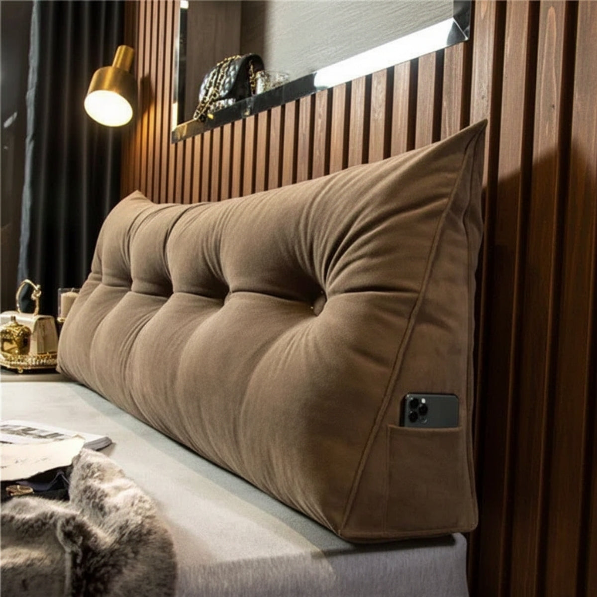 Softer Days - Wedge Pillow - Ergonomic back support for reading and relaxation