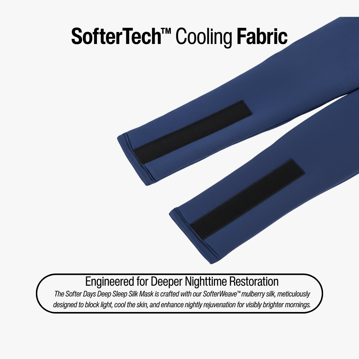 Softer Days - Silk Sleep Mask for Deep Rest and Light Blocking