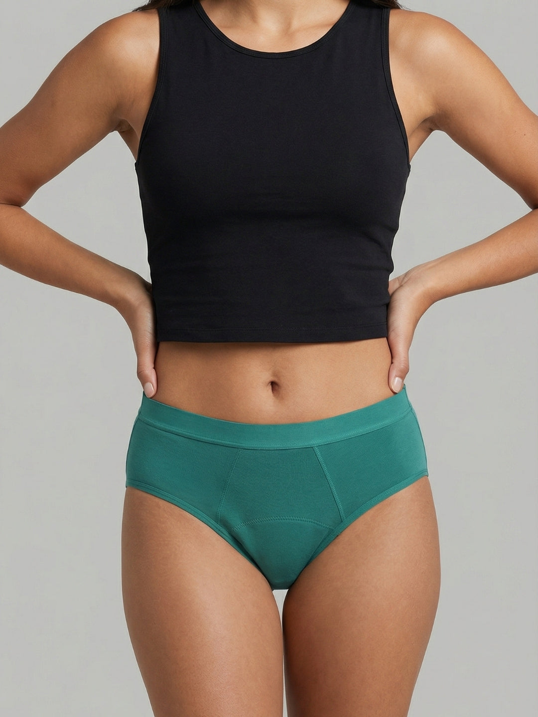 Classic Mid-Rise Brief - Green