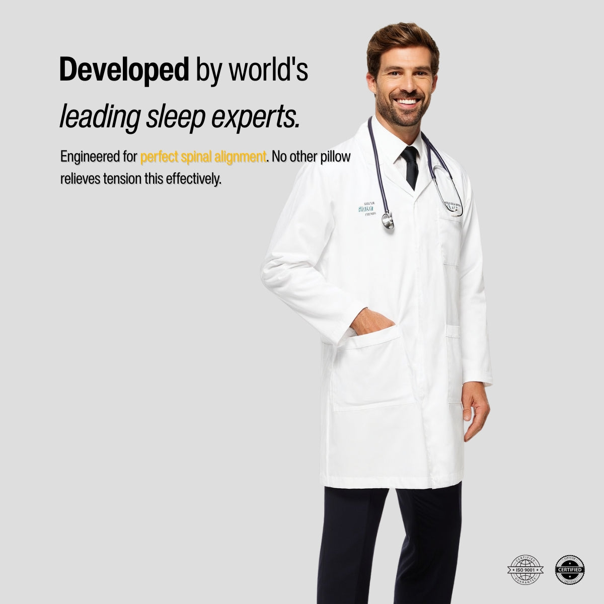 Softer Days – Ergonomic Comfort Pillow for Neck & Shoulder Support