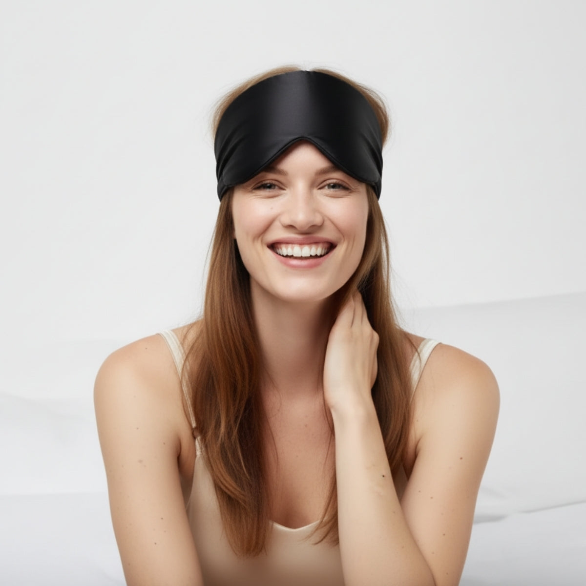 Softer Days - Silk Sleep Mask for Deep Rest and Light Blocking
