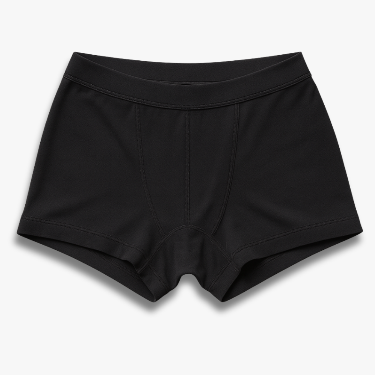 4-Layer Period Underwear –  Boysshort - Soft Bamboo Comfort Heavy Flow Protection