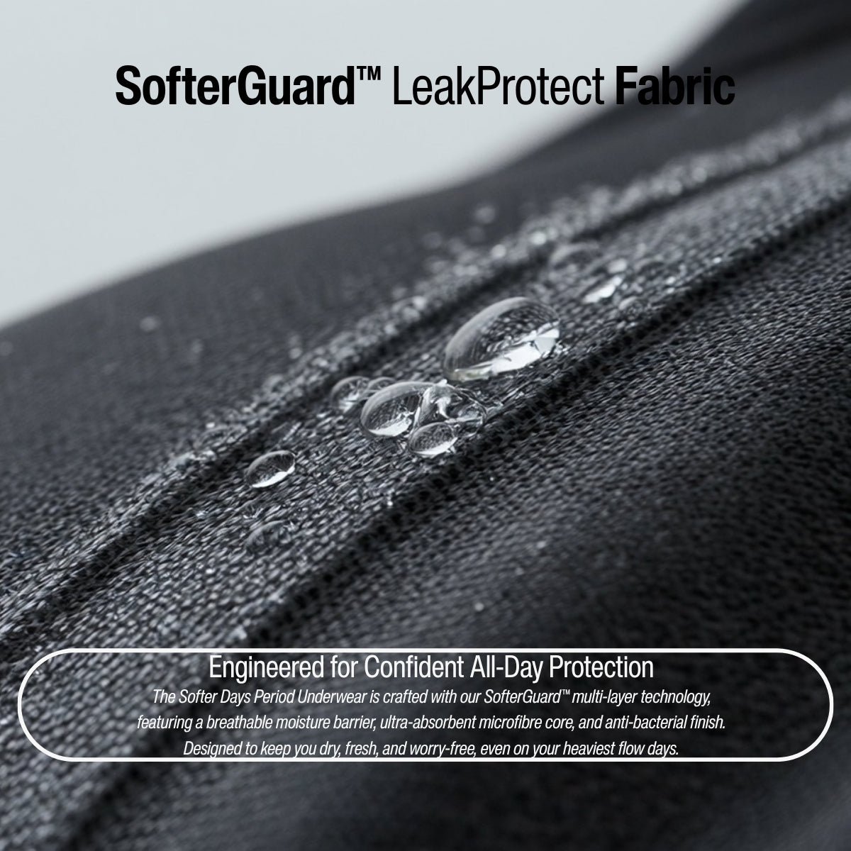 Everyday Period Underwear Medium Heavy Flow Soft Leakproof Brief